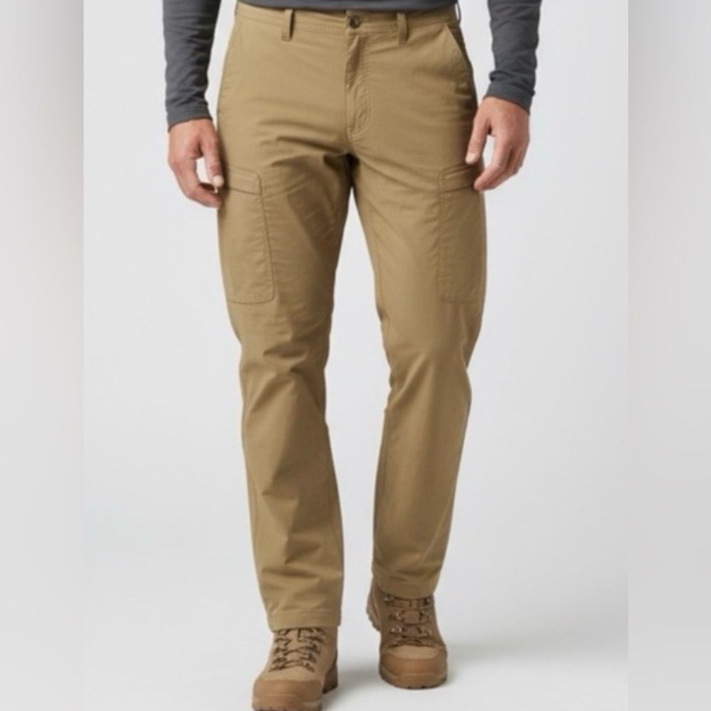 REI Men's Cargo Pants - Tan tactical gear outdoor mountain work ships fast 34x30